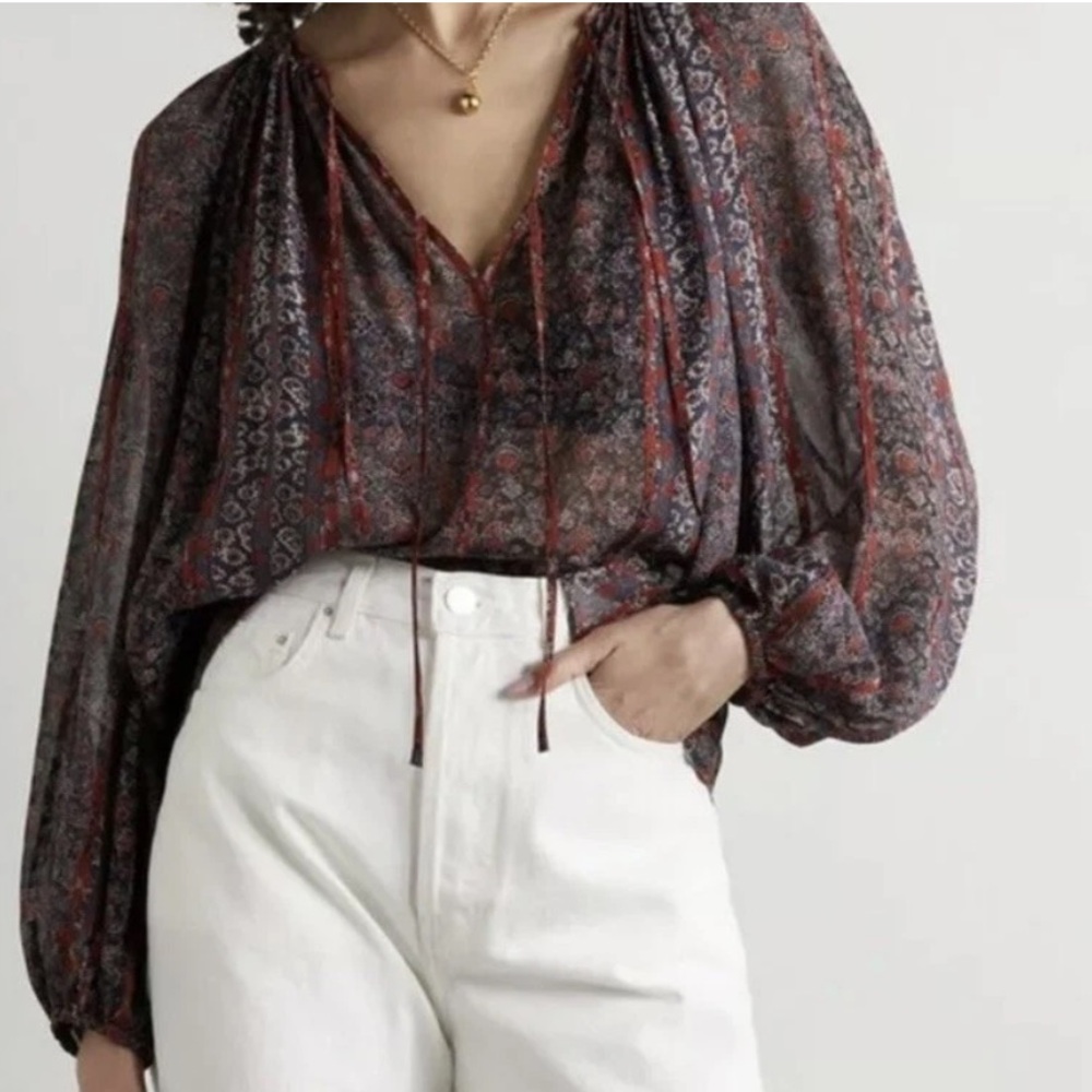 Ulla Johnson Deetra Blouse Shirt ~